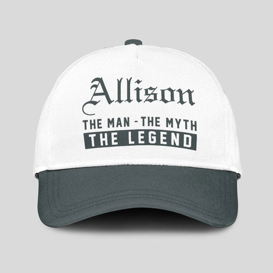 The Man The Myth The Legend Luxury Cap ALLISON 13K1 C39PF