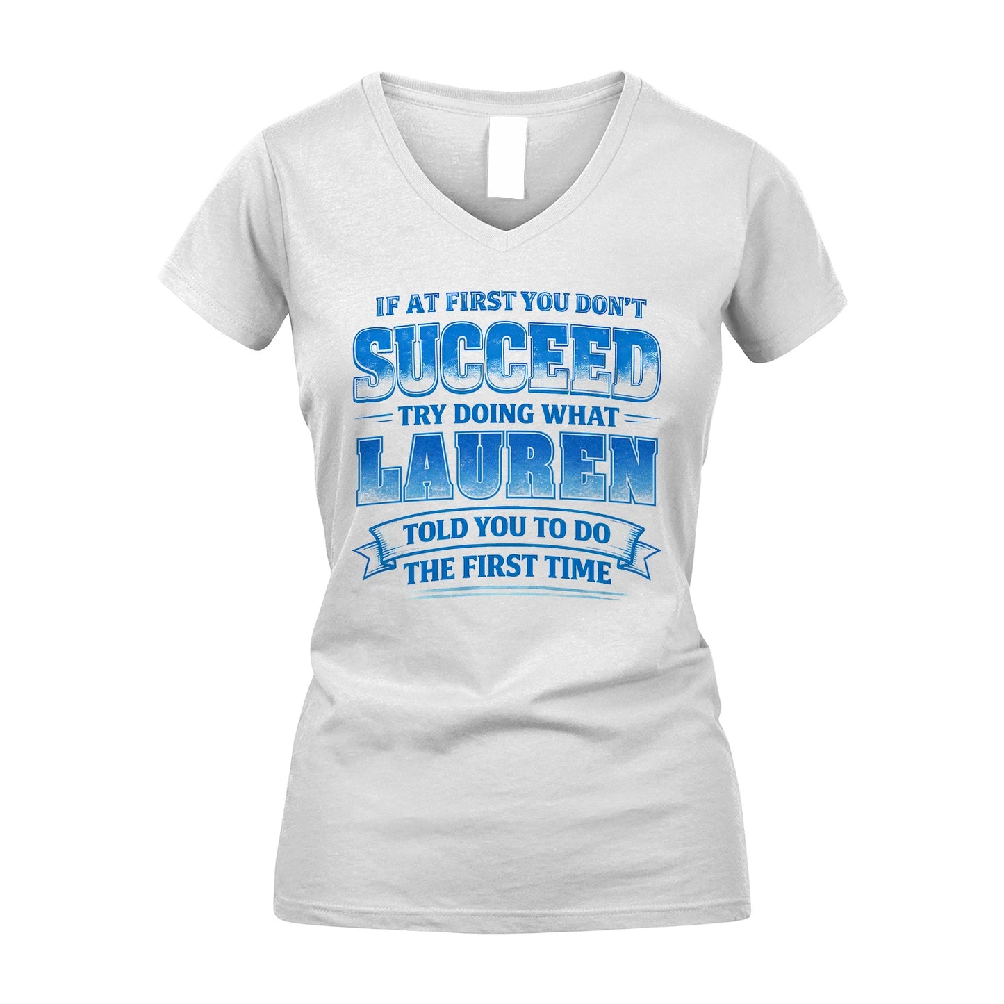 LAUREN 13K1-502 If At First You Don't Succeed...