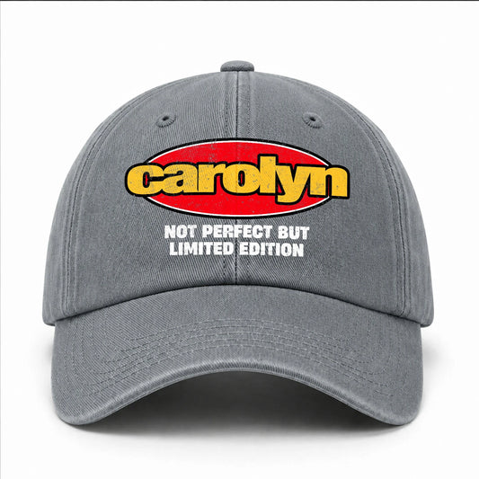Your Name Not Perfect But Limited Edition Red Logo Washed Cap CAROLYN 13K1 C84PF