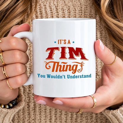It's A Your Name Thing You Wouldn't Understand Retro Mug TIM 13K1 MG26