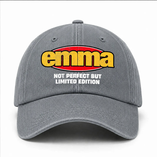 Your Name Not Perfect But Limited Edition Red Logo Washed Cap EMMA 13K1 C84PF