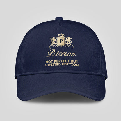 Not Perfect But Limited Edition Crest Logo Navy Cap PETERSON 13K1 C160PF