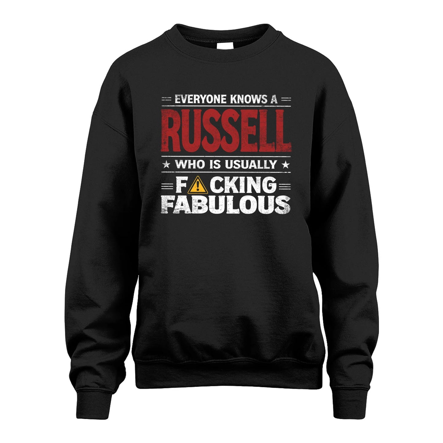 RUSSELL 13K1-565 Everyone Know A/An Name Who Is Usually...