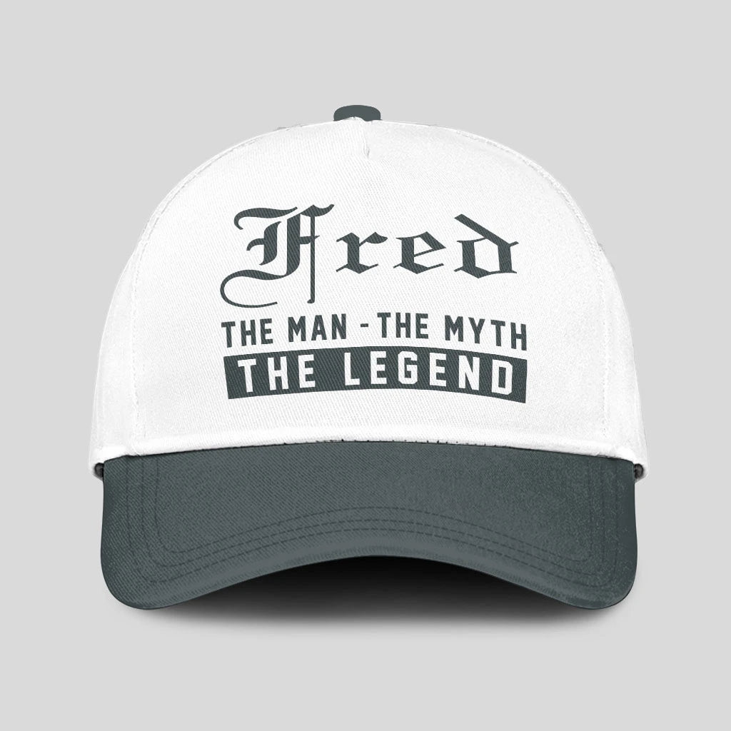 The Man The Myth The Legend Luxury Cap FRED 13K1 C39PF