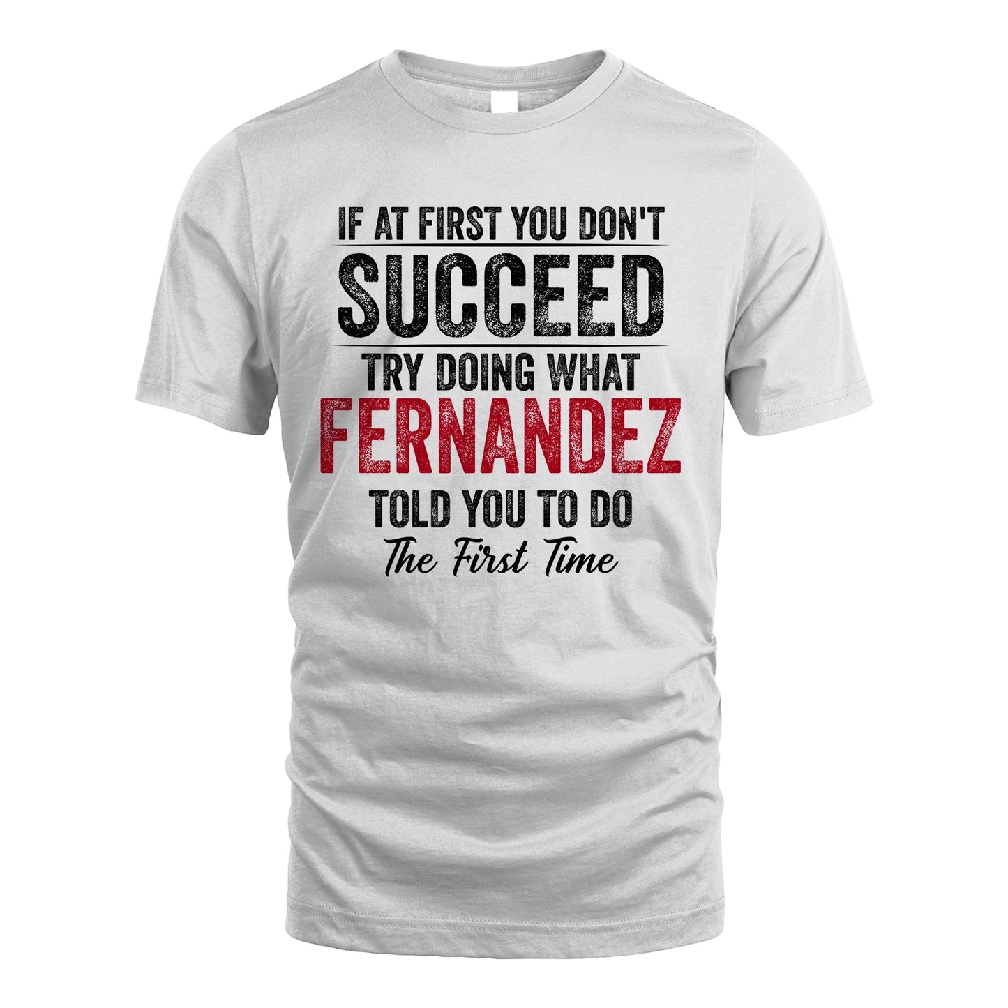 FERNANDEZ 13K1-357 If At First You Don't Succeed...