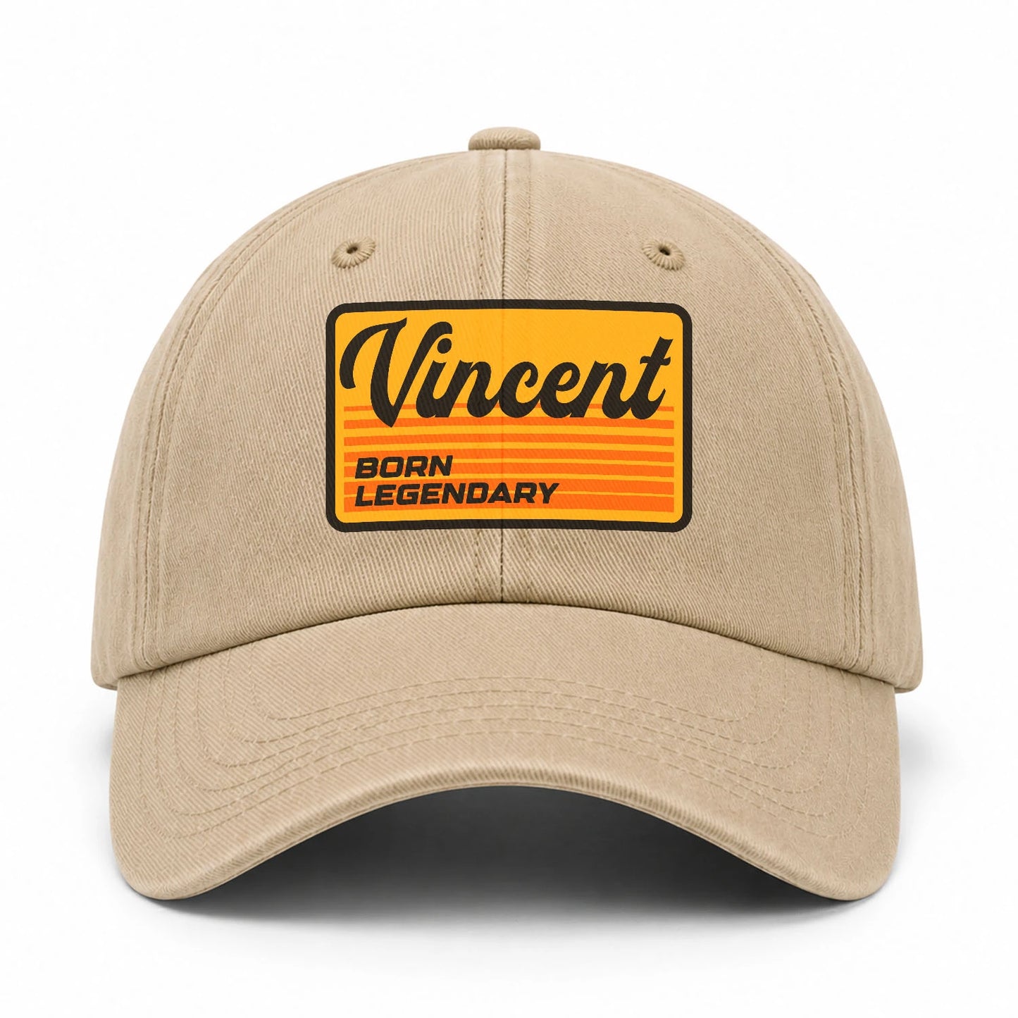 Born Legendary Vintage Washed Cap VINCENT 13K1 C64PF