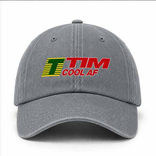 Your Name Cool Af Funny Washed Cap TIM 13K1 C85PF