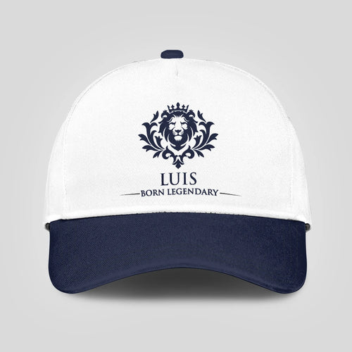 Born legendary lion blue and white baseball cap LUIS 13K1 C185PF