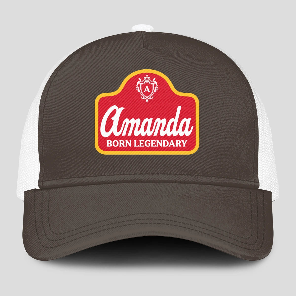 Born Legendary Charcoal Mesh Cap AMANDA 13K1 C196PF