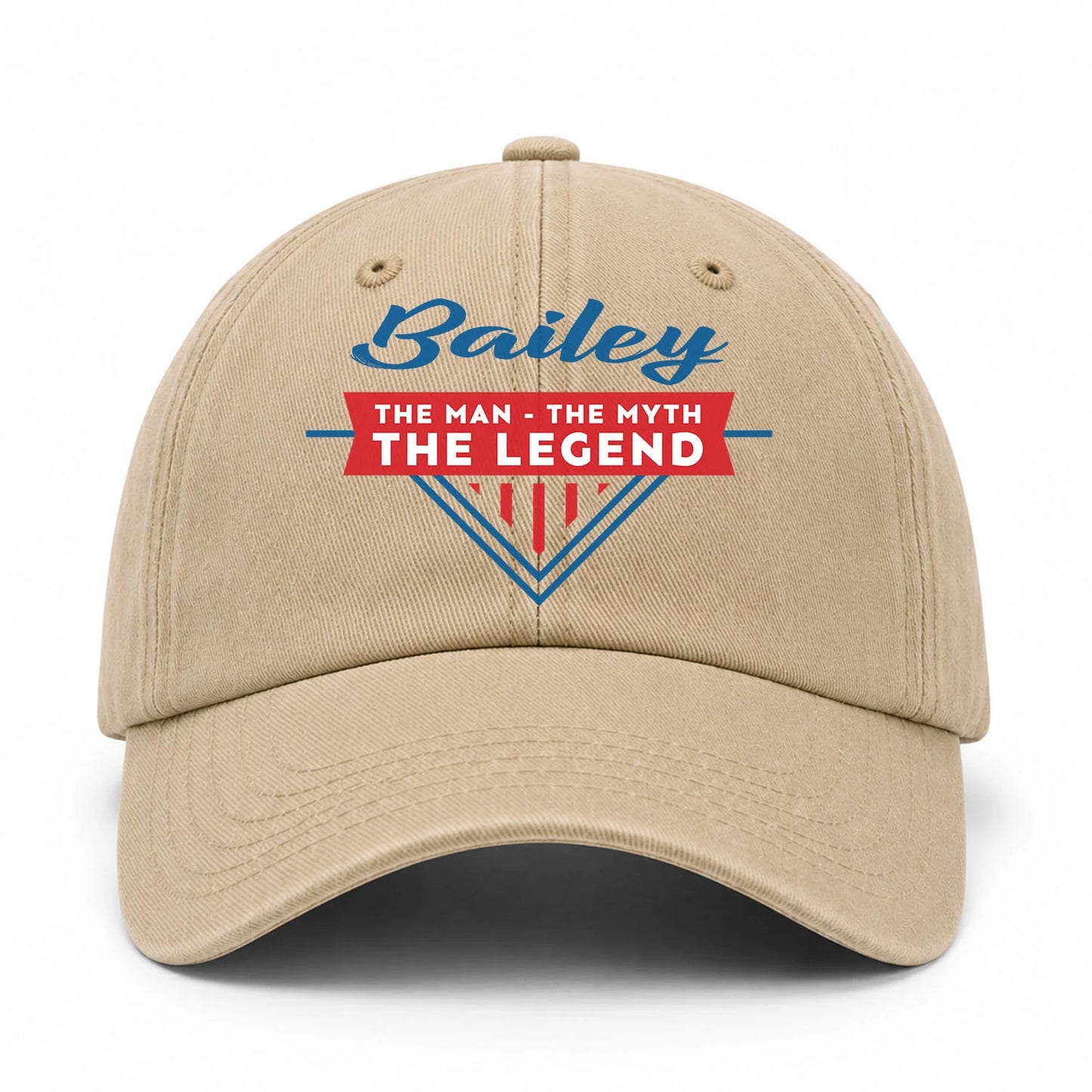 The Man The Myth The Legend Logo Washed Cap BAILEY 13K1 C37PF