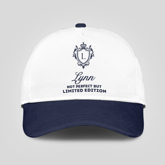 Not Perfect But Limited Edition Blue And White Luxury Cap LYNN 13K1 C151PF