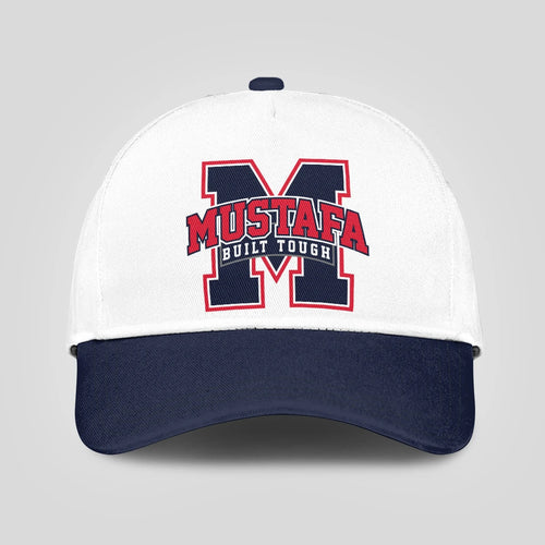 Built Tough Blue And White Baseball Cap MUSTAFA 13K1 C103PF