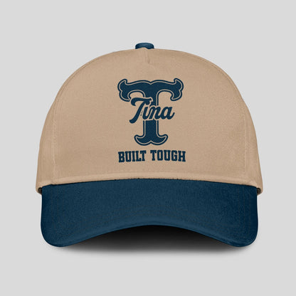Built Tough Sage Green And Beige Baseball Cap TINA 13K1 C102PF