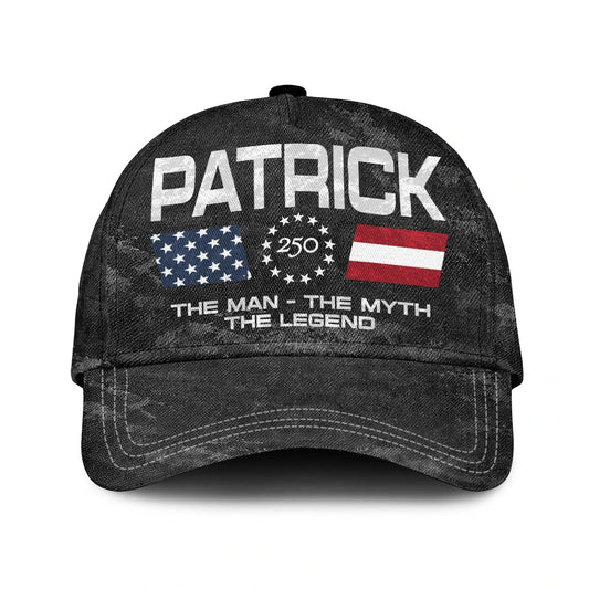 PATRICK 13K1-C11PF America 250 The man - The Myth - The Legend