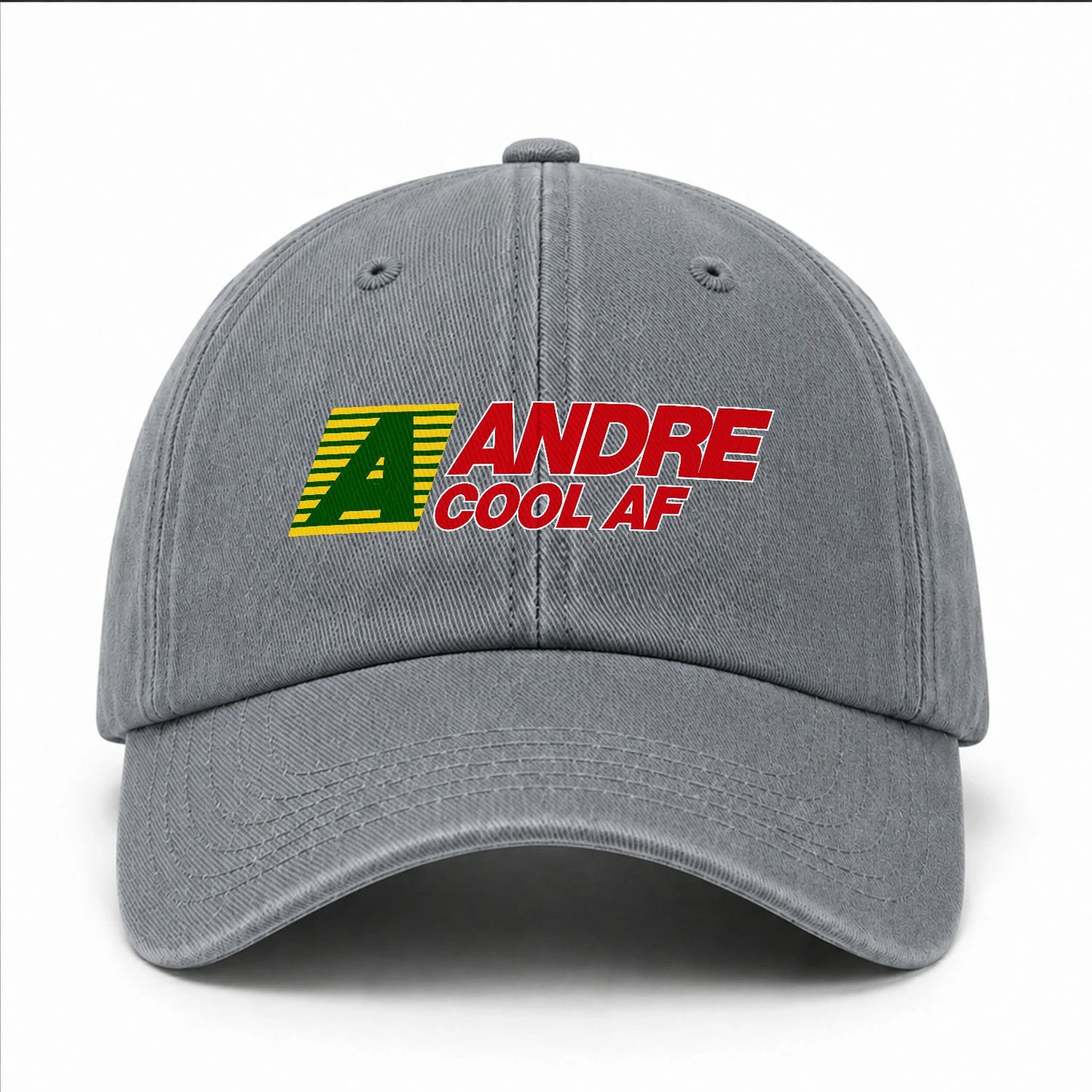 Your Name Cool Af Funny Washed Cap ANDRE 13K1 C85PF