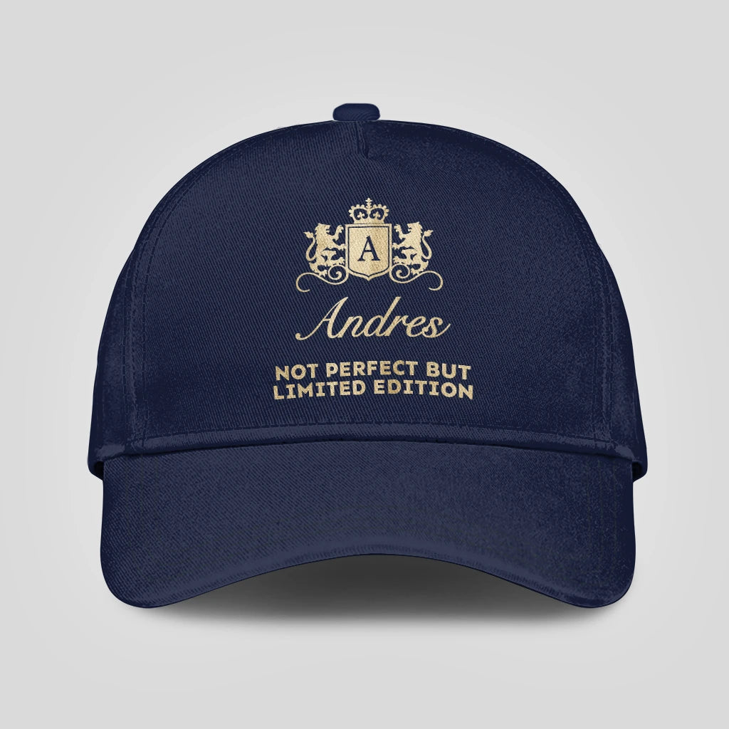 Not Perfect But Limited Edition Crest Logo Navy Cap ANDRES 13K1 C160PF
