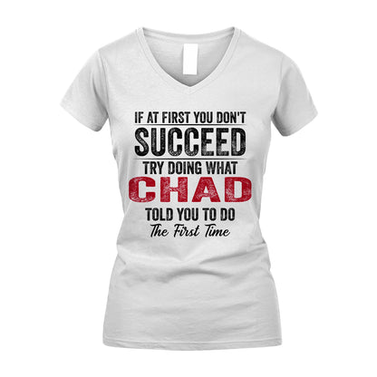 CHAD 13K1-357 If At First You Don't Succeed...
