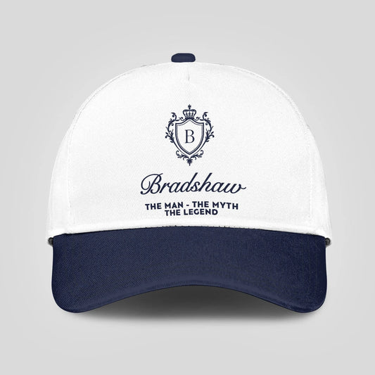 The Man The Myth The Legend Blue Cap BRADSHAW 13K5 C46PF