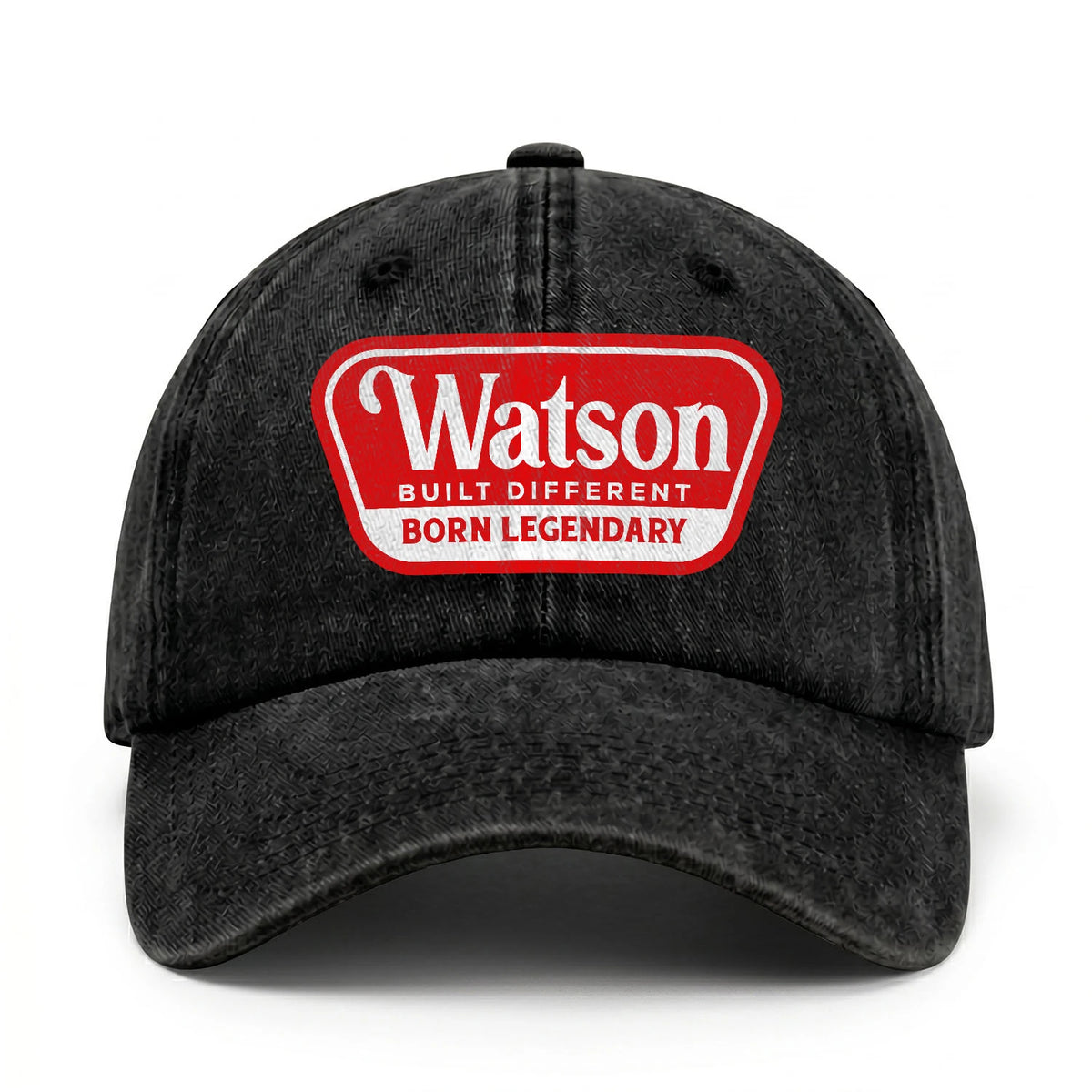 Built Different Born Legendary Red Logo Washed Cap WATSON 13K1 C63PF