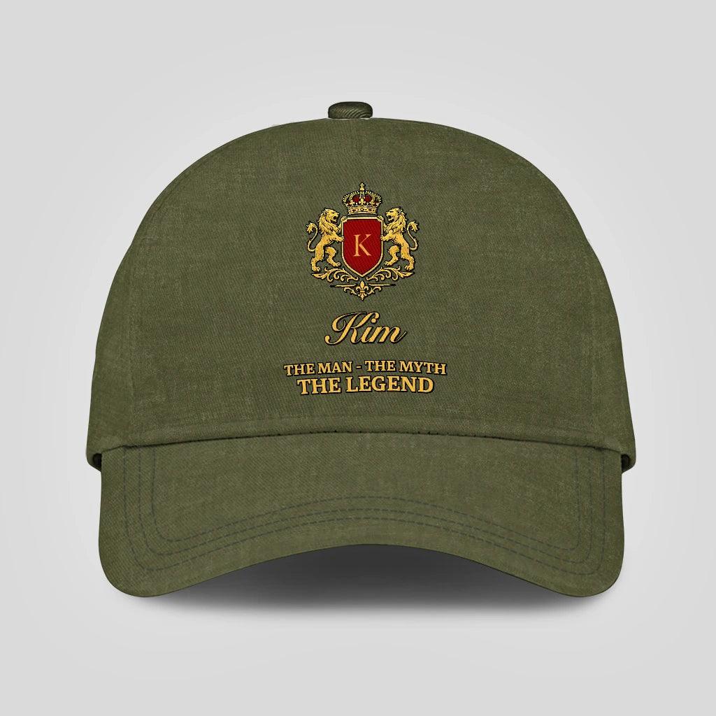 The Man The Myth The Legend Royal Olive Cap KIM 13K1 C92PF