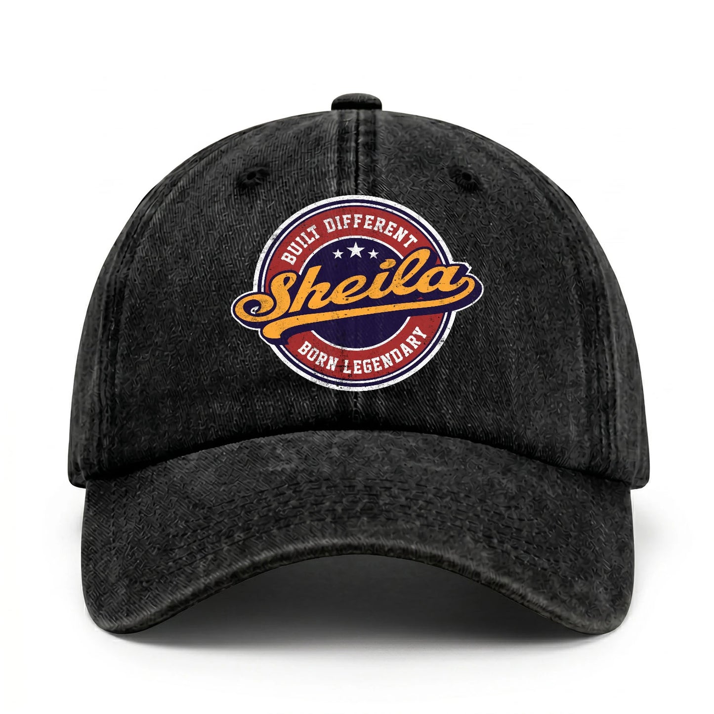 Built Different Born Legendary Logo Washed Cap SHEILA 13K1 C65PF