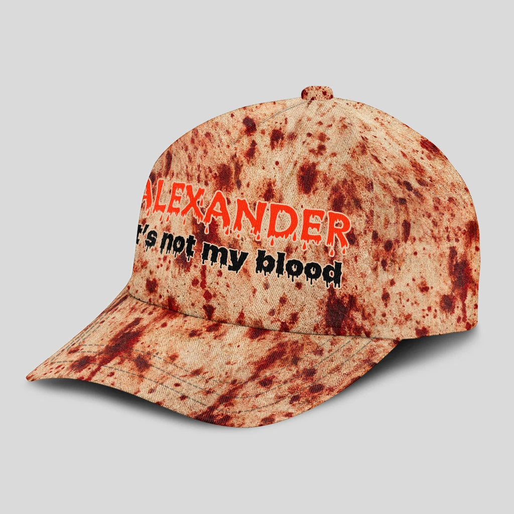 It's Not My Blood Halloween Cap ALEXANDER 13K1 C70PF
