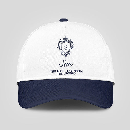 The Man The Myth The Legend Blue Cap SAN 13K2 C46PF