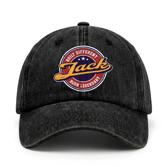 Built Different Born Legendary Logo Washed Cap JACK 13K1 C65PF