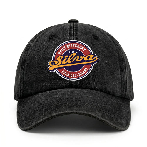 Built Different Born Legendary Logo Washed Cap SILVA 13K1 C65PF