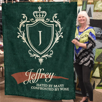 Hated by Many Confronted by None Old Money Blanket JEFFREY 13K1 BK19