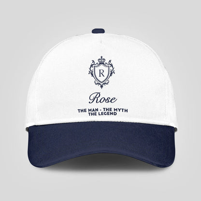 The Man The Myth The Legend Blue Cap ROSE 13K1 C46PF