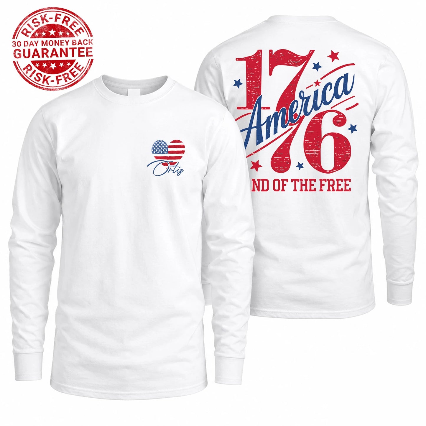 ORTIZ 13K1-557 America 1776 Land of the Free