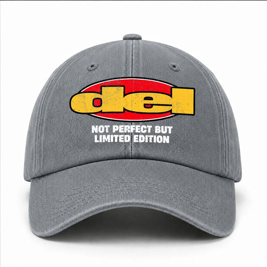 Your Name Not Perfect But Limited Edition Red Logo Washed Cap DEL 13K1 C84PF