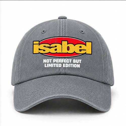 Your Name Not Perfect But Limited Edition Red Logo Washed Cap ISABEL 13K1 C84PF