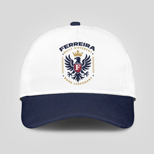 Built Different Born Legendary Elegant Blue And White Cap FERREIRA 13K1 C76PF