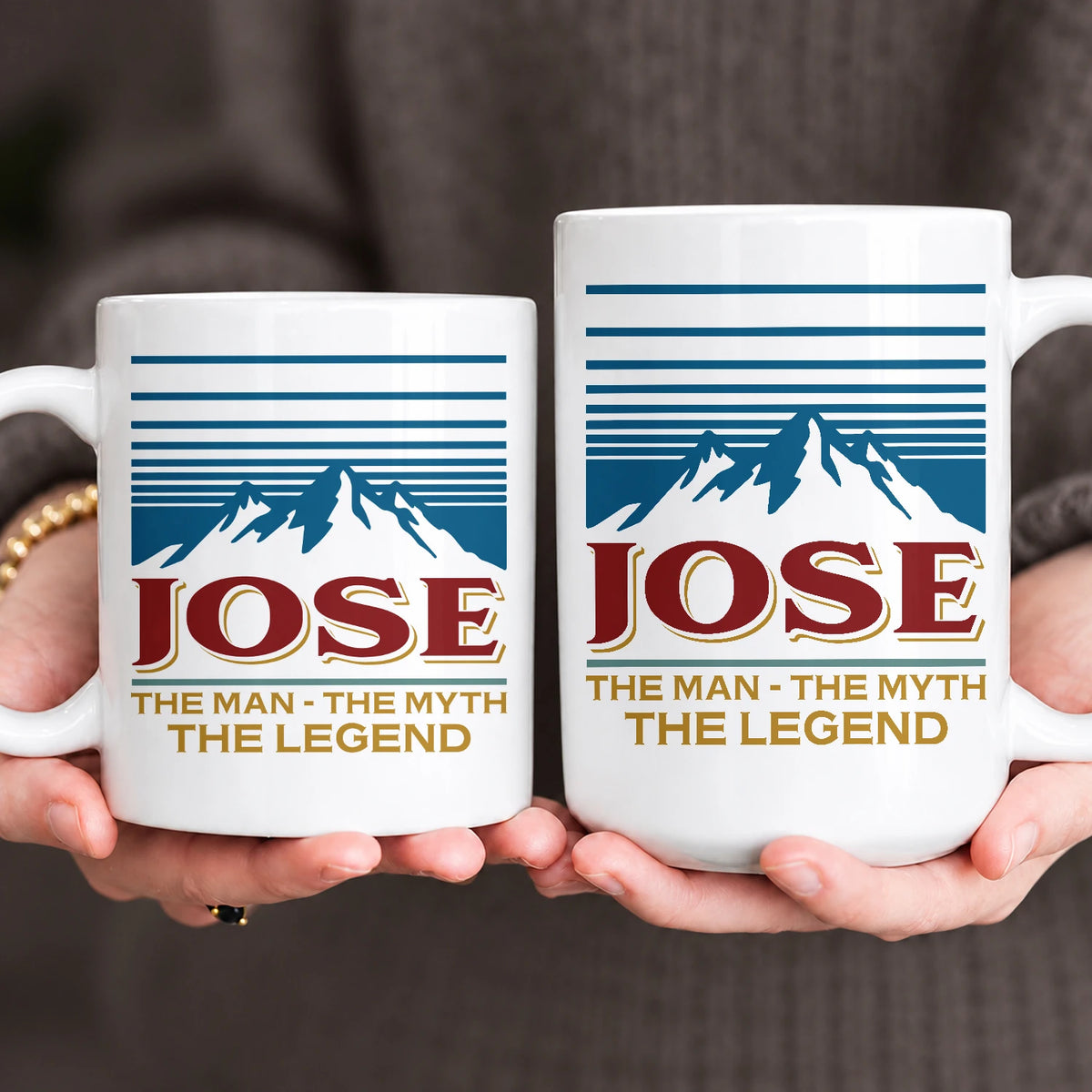 The Man The Myth The Legend Mountain Mug JOSE 13K1 MG04