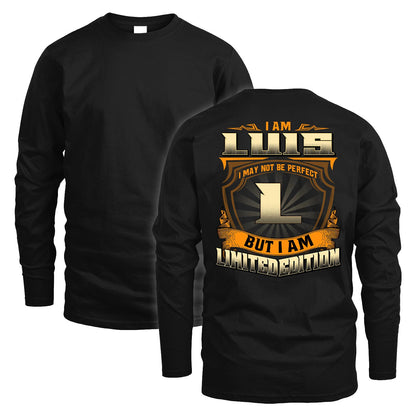 LUIS 13K1-516 Personalized "I May Not Be Perfect ..."