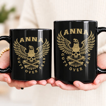 Guts Over Fear Eagle And Skull Mug ANNA 13K1 MG28