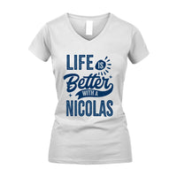 Women's V-Neck T-Shirt