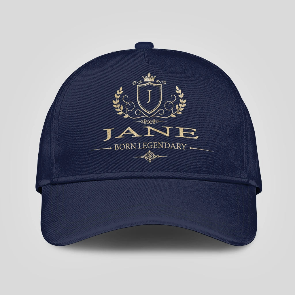 Born Legendary Luxury Crest Blue Cap JANE 13K1 C180PF