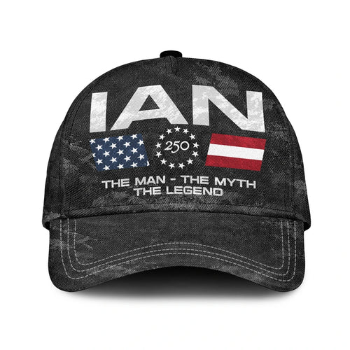 IAN 13K1-C11PF America 250 The man - The Myth - The Legend