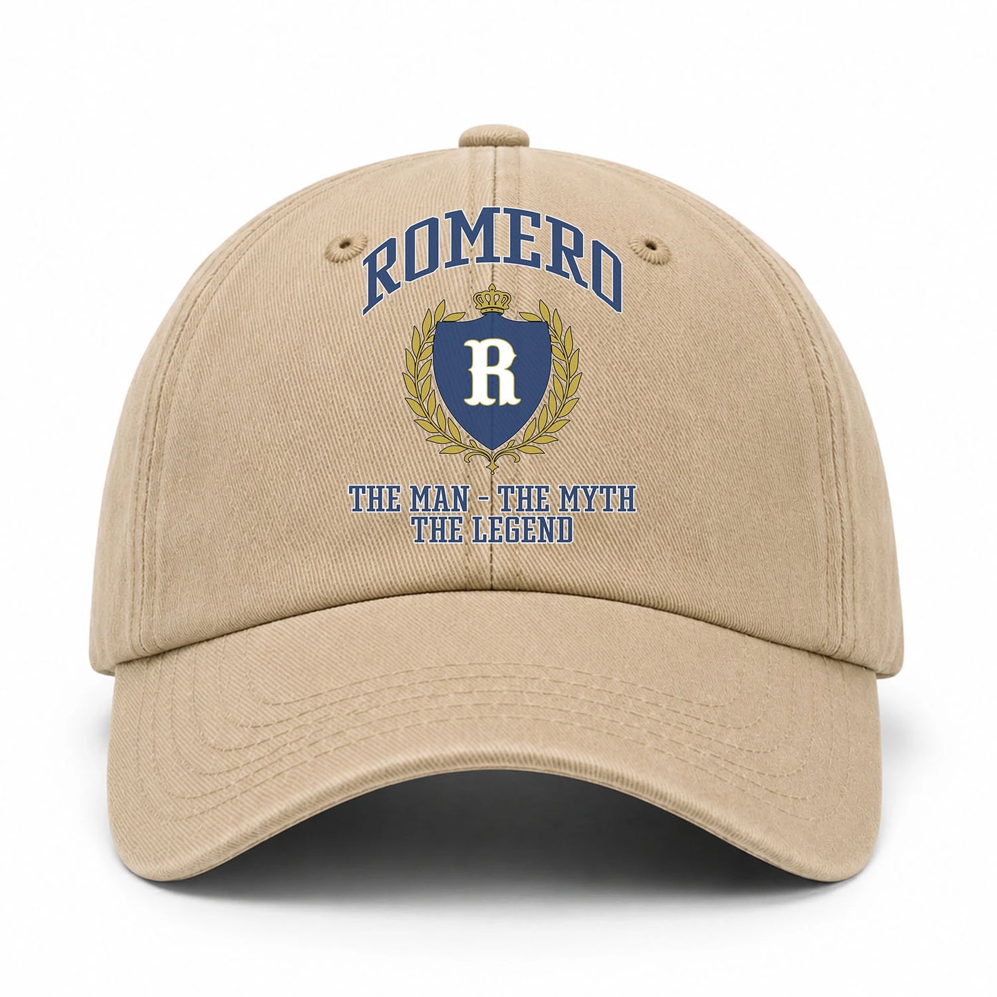 The Man The Myth The Legend Luxury Logo Cap ROMERO 13K1 C34PF