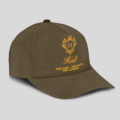 The Man The Myth The Legend Luxury Olive Cap HALL 13K1 C91PF