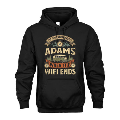 ADAMS 13K1-547 The Adventure Begins Name When The Wifi Ends
