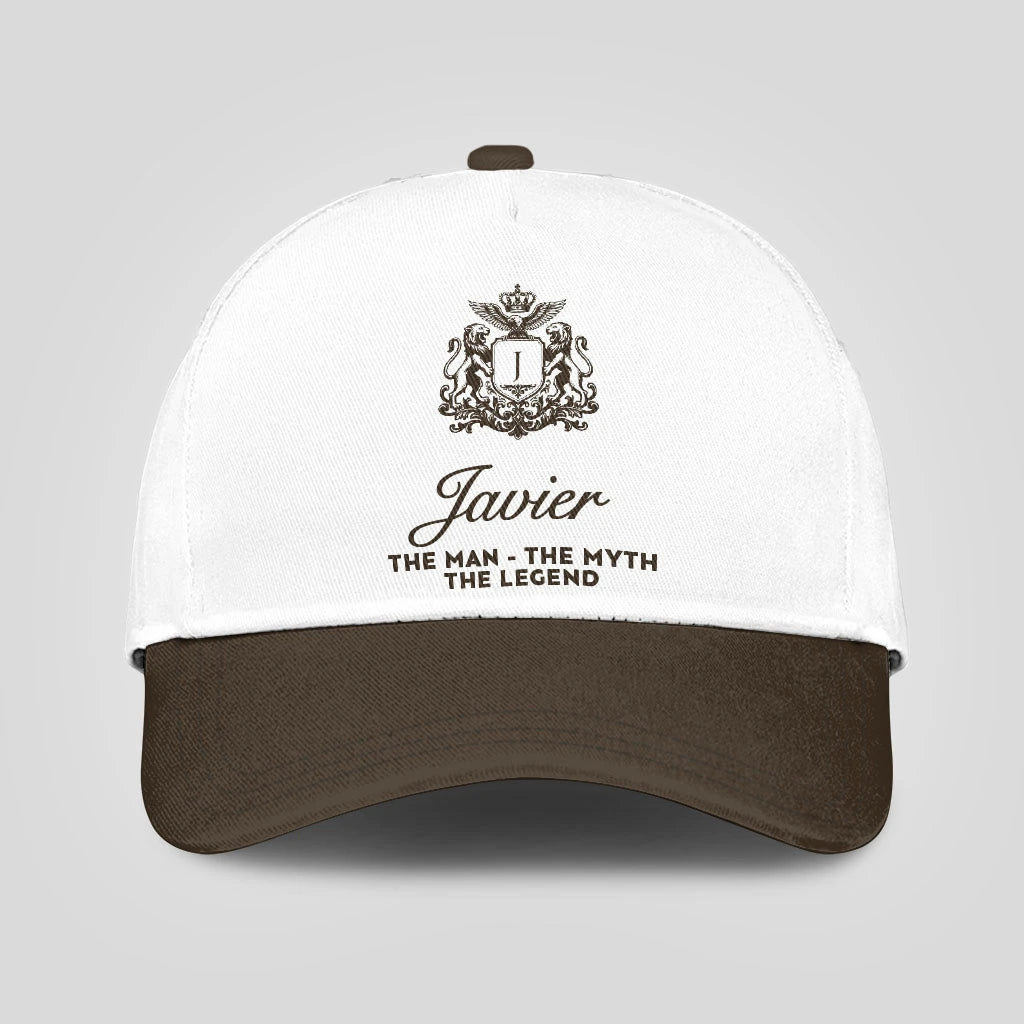 The Man The Myth The Legend Brown Cap JAVIER 13K1 C47PF