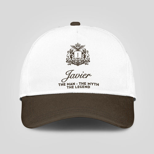 The Man The Myth The Legend Brown Cap JAVIER 13K1 C47PF