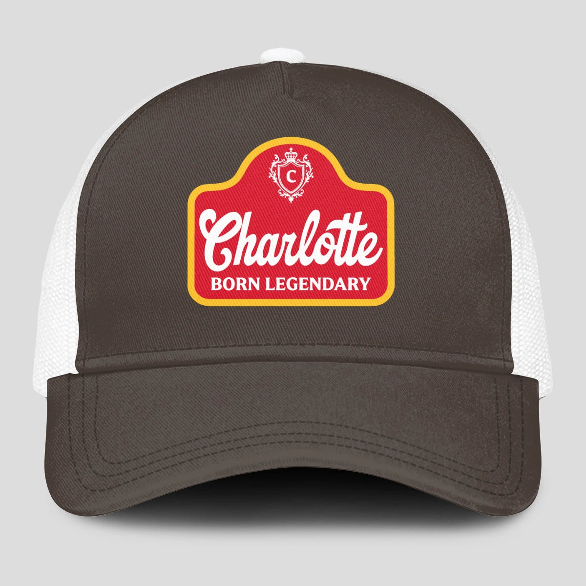 Born Legendary Charcoal Mesh Cap CHARLOTTE 13K1 C196PF