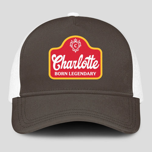 Born Legendary Charcoal Mesh Cap CHARLOTTE 13K1 C196PF