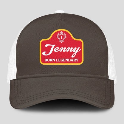 Born Legendary Charcoal Mesh Cap JENNY 13K1 C196PF
