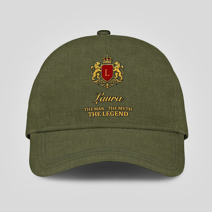 The Man The Myth The Legend Royal Olive Cap LAURA 13K1 C92PF
